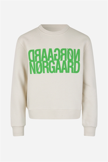  Mads Nørgaard Organic Talinka Sweatshirt - Silver Birch